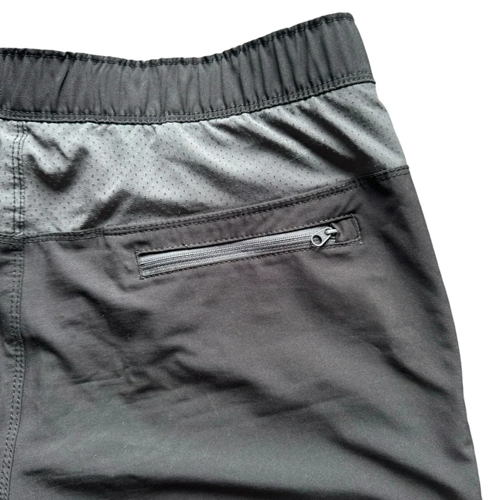 Speedo Swim Trunks Mens Medium Black Mesh Lined Board Shorts